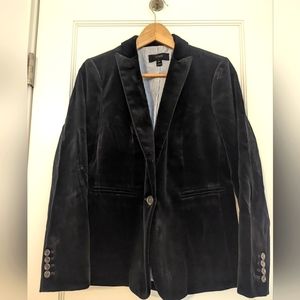 J Crew velvet blazer